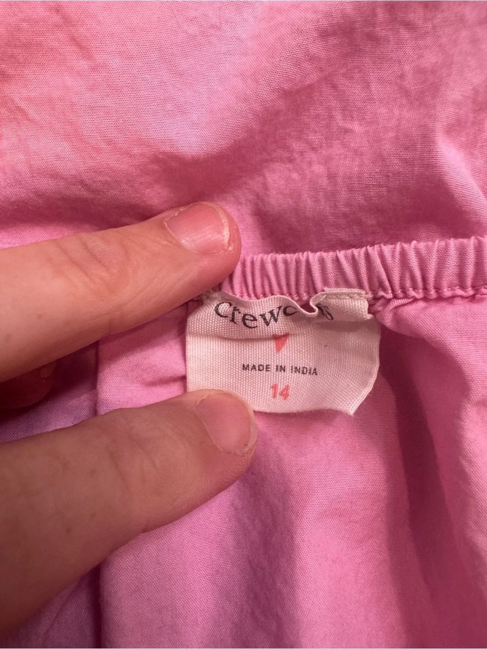 Crewcuts Pink Puff-Sleeve Ruffle Dress JH1044